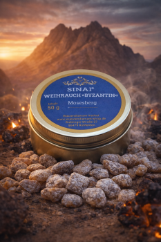 Weihrauch "Sinai Byzantin", zum Räuchern für belebende Energie und neue Kraft