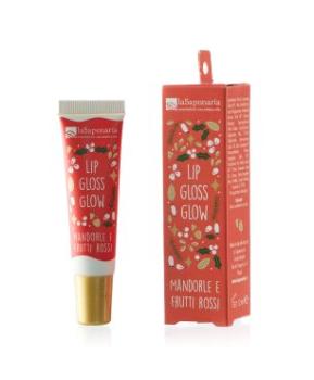 La Saponaria Glow Lipgloss – Mandeln und rote Beeren