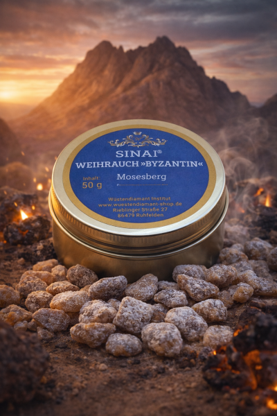 Weihrauch "Sinai Byzantin", zum Räuchern für belebende Energie und neue Kraft